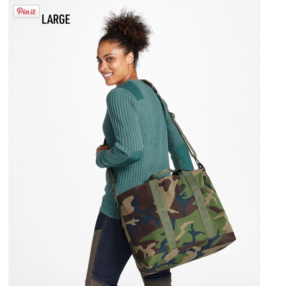 LL Bean Zip Top Boat Bag